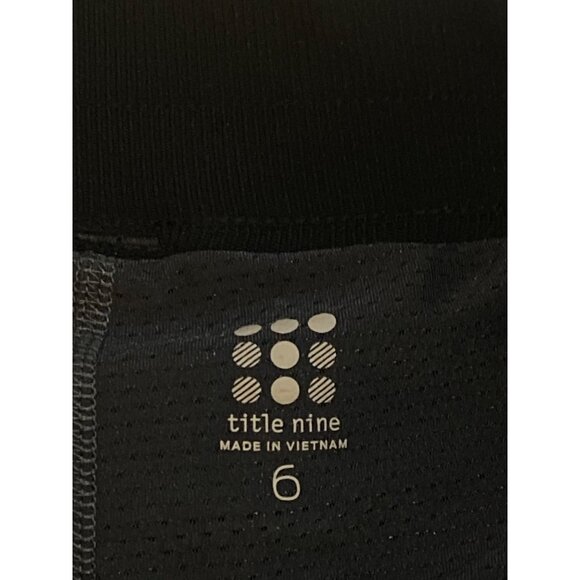 Title Nine Black Clamber Hiking Skort Skirt Women's 6 - Picture 6 of 15